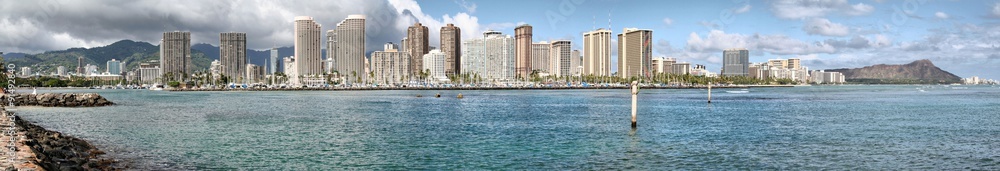 Fototapeta premium Honolulu Magic Island