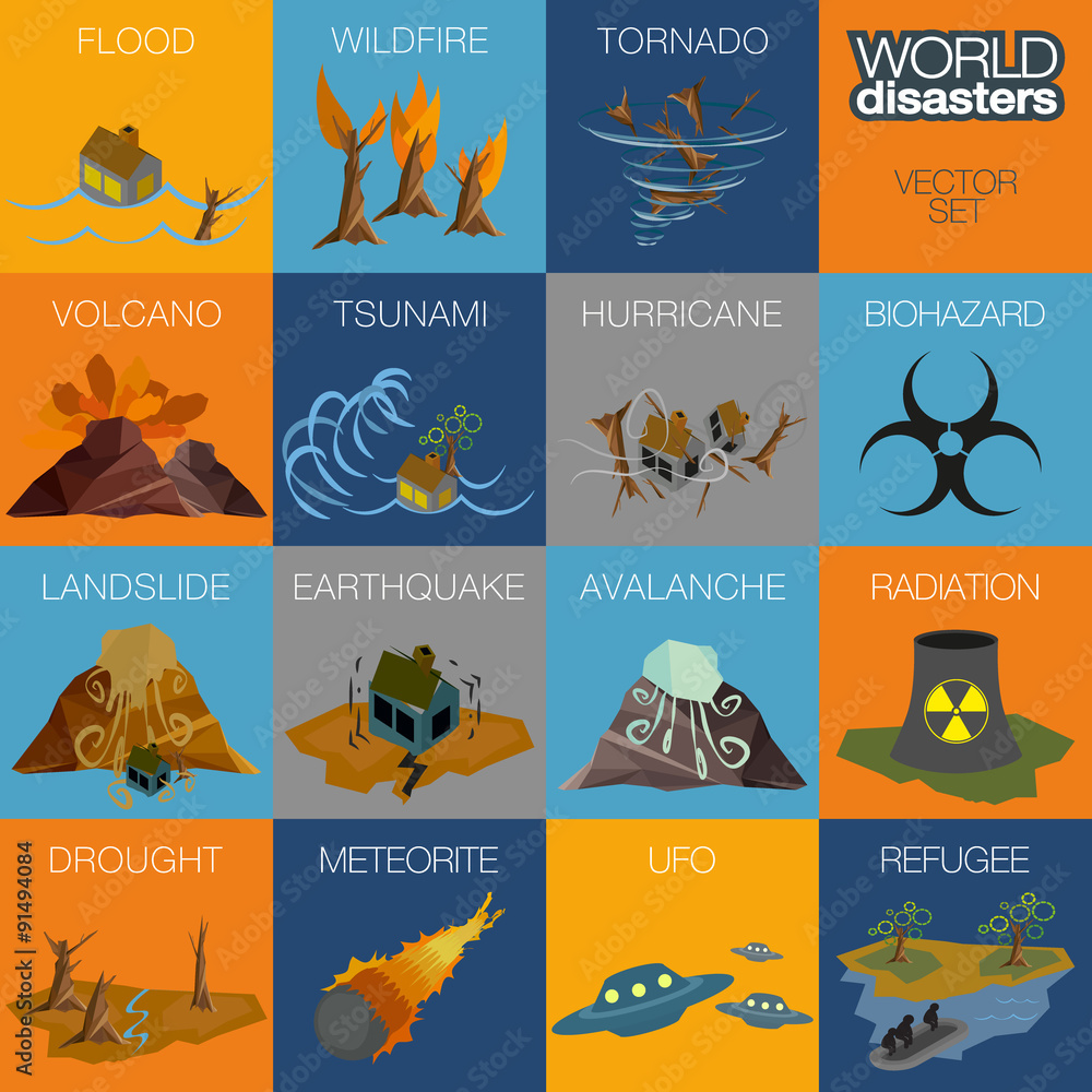 Tsunami earthquake drought