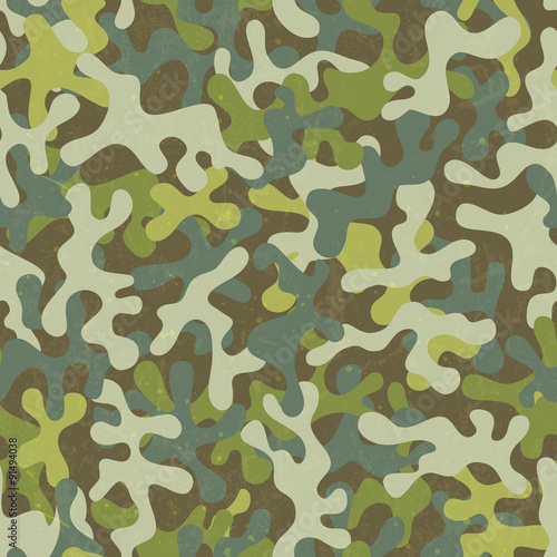 Camouflage seamless pattern