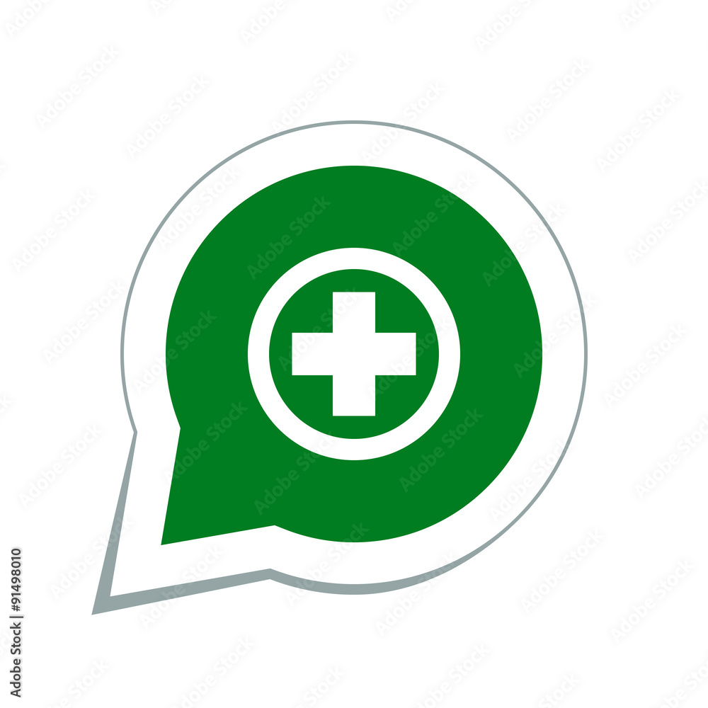 icon medical in round icon medical in round