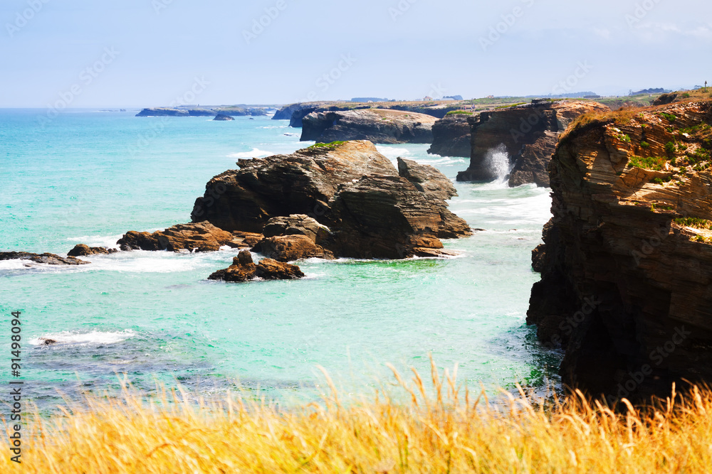 Fototapeta premium Rocks at cantabric coast