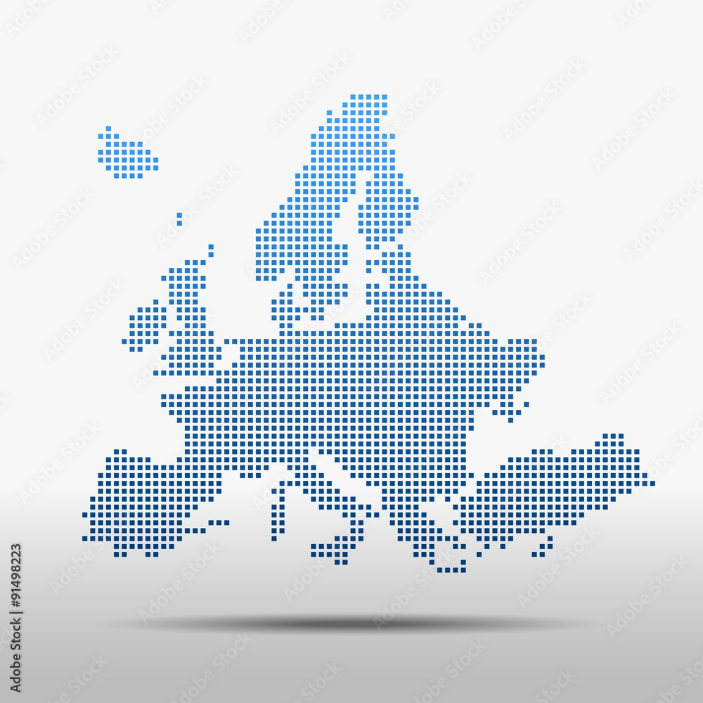 map of Europe - obrazy, fototapety, plakaty 