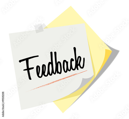 Post it | Notizzettel | Feedback