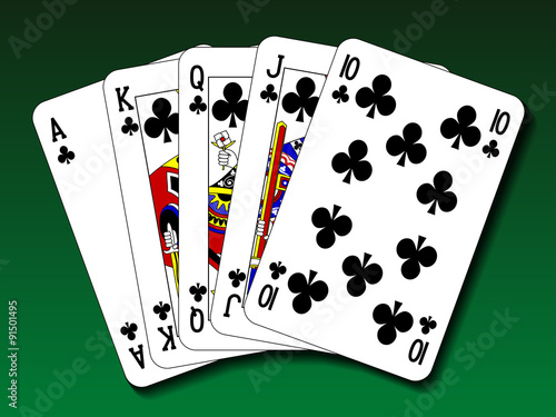 Poker hand - Royal flush club