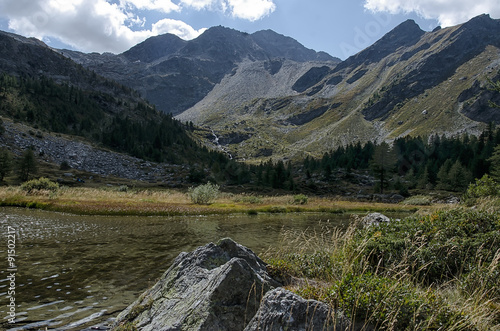 Valle d'Aosta - lago di Arpy