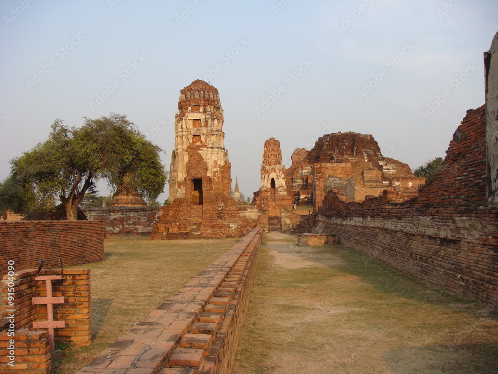 Temple ruins, Ayutthaya - Thailand