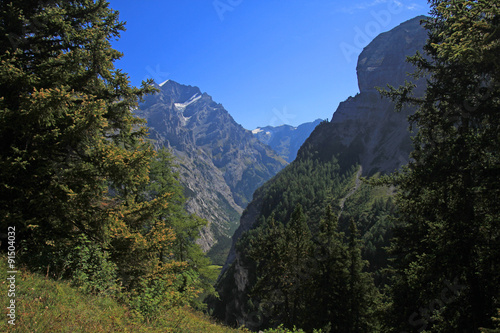 gasterntal kandersteg alpen schweiz  photo