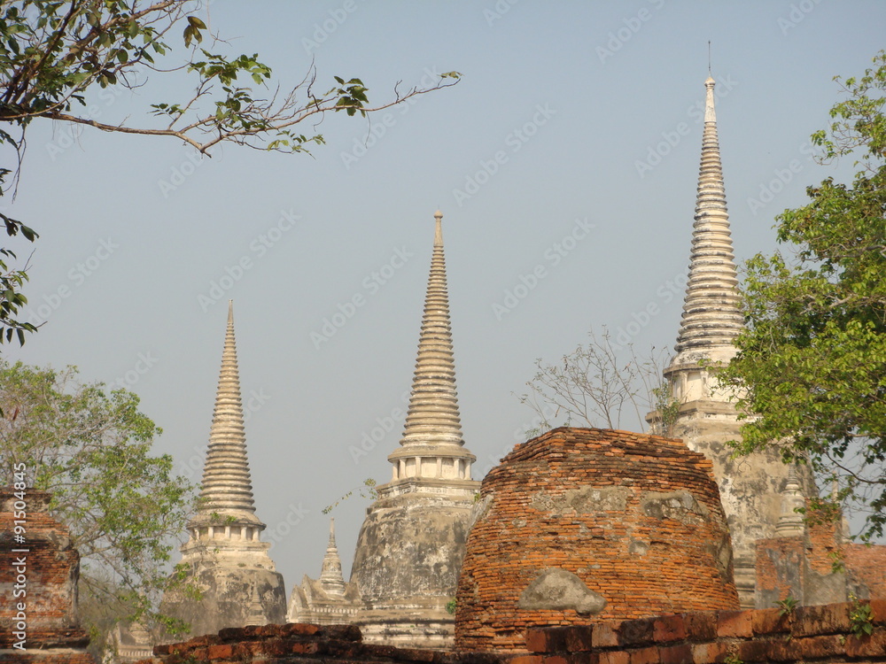 Fototapeta premium Ancient Chedis