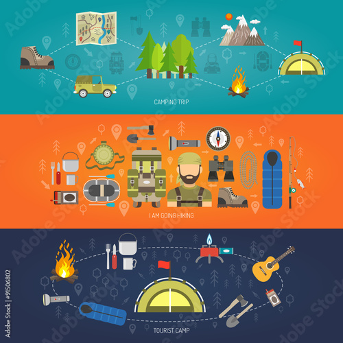 Tourism Banner Set
