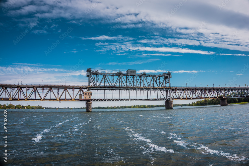 Obraz premium Kryukov railway bridge