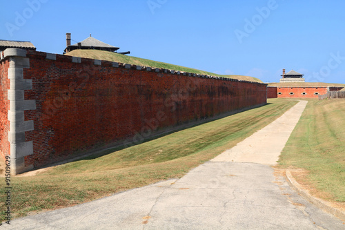 US National Historic Landmark - Old Niagara Fort Outside Wall photo