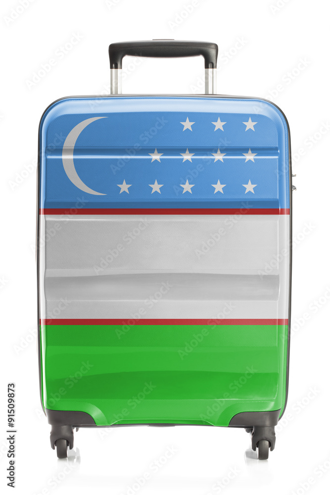 Suitcase with national flag series - Uzbekistan Suitcase with national flag series - Uzbekistan