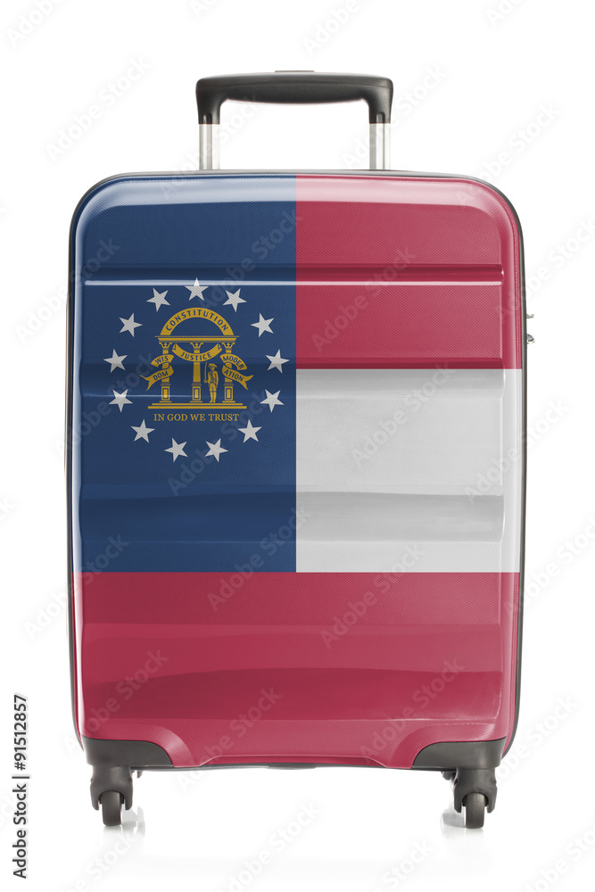Suitcase with US state flag series - Georgia Suitcase with US state flag series - Georgia