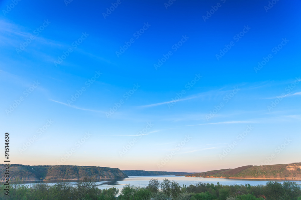 River landscape in Bakota Park