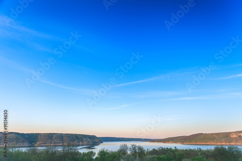 River landscape in Bakota Park © Goinyk