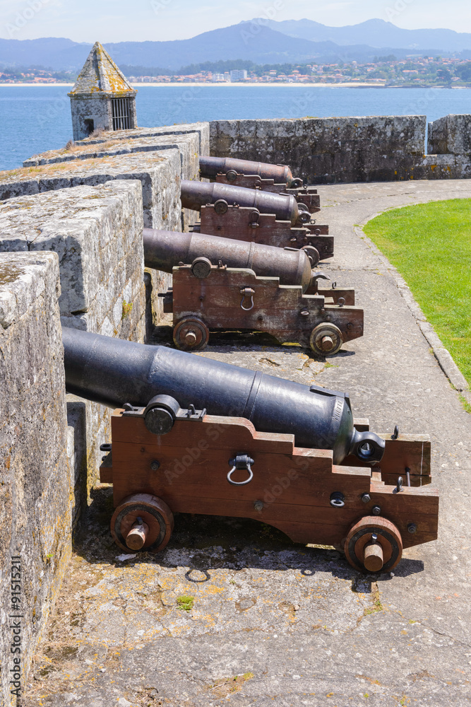 old cannons in old fortress