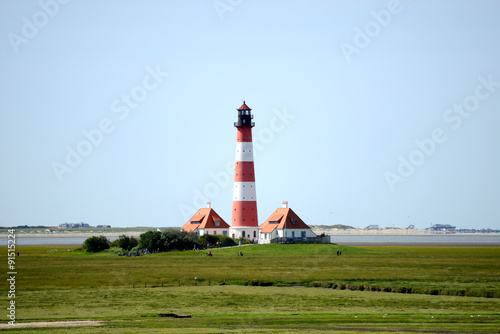 Westerhever Leuchtturm - Nordsee 