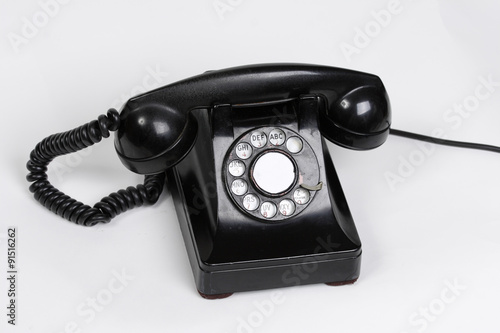 Old Black Telephone