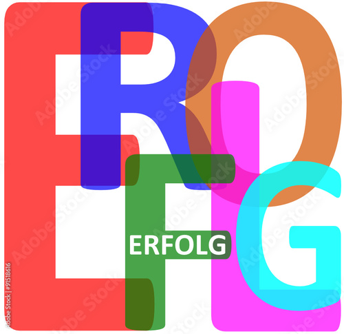 Erfolg Collage Buchstaben  #150906-07