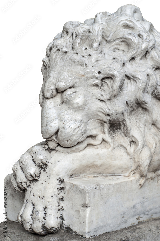 Obraz premium Stone lion