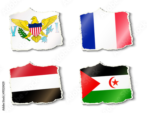 Free Download set of flags - GFXLoad