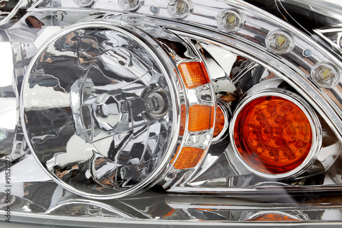 Fotografi Car headlight