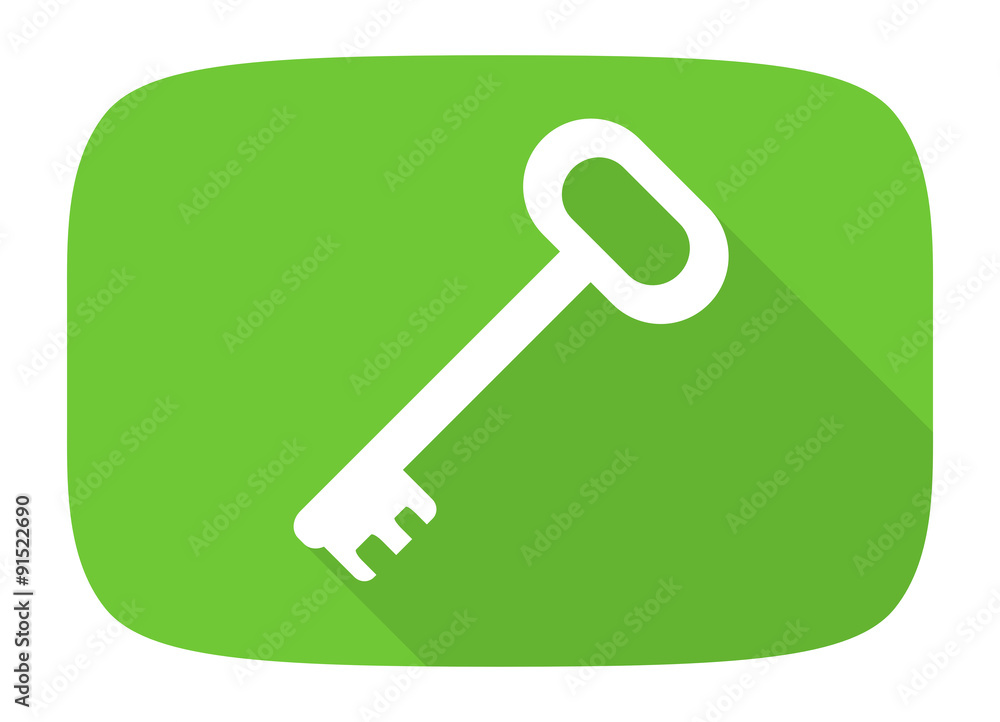 key flat design modern icon key flat design modern icon