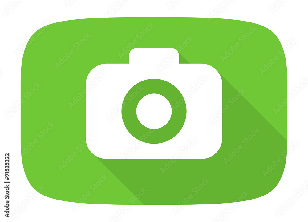 photo camera flat design modern icon photo camera flat design modern icon