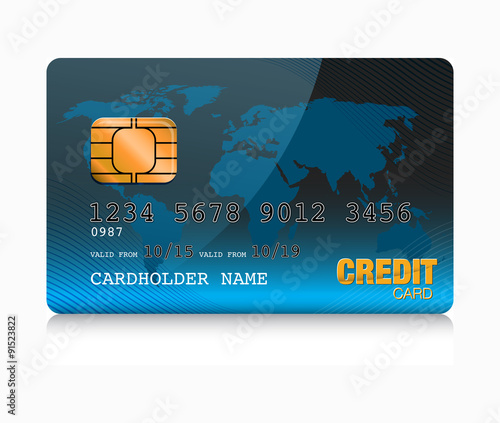blue credit card