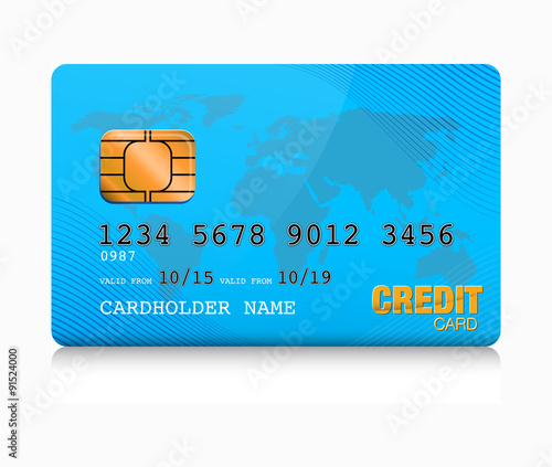 blue credit card