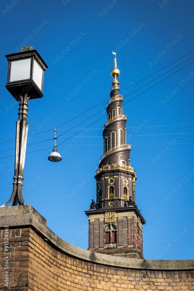 Kopenhagen, Erlöserkirche, Turm