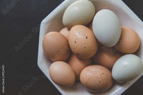 Beautiful Gathering of Eggs