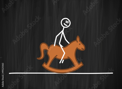 tafel mk schaukelpferd I