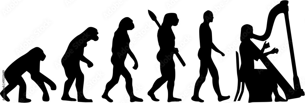 Harp player evolution Harp player evolution