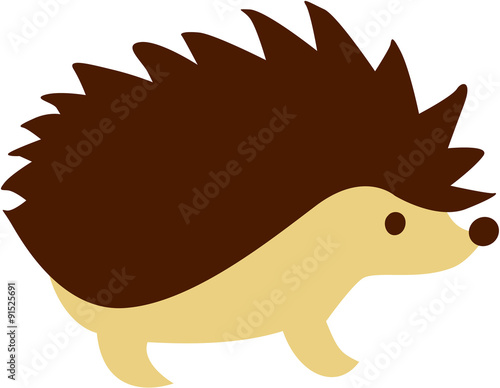 Hedgehog comic symbol