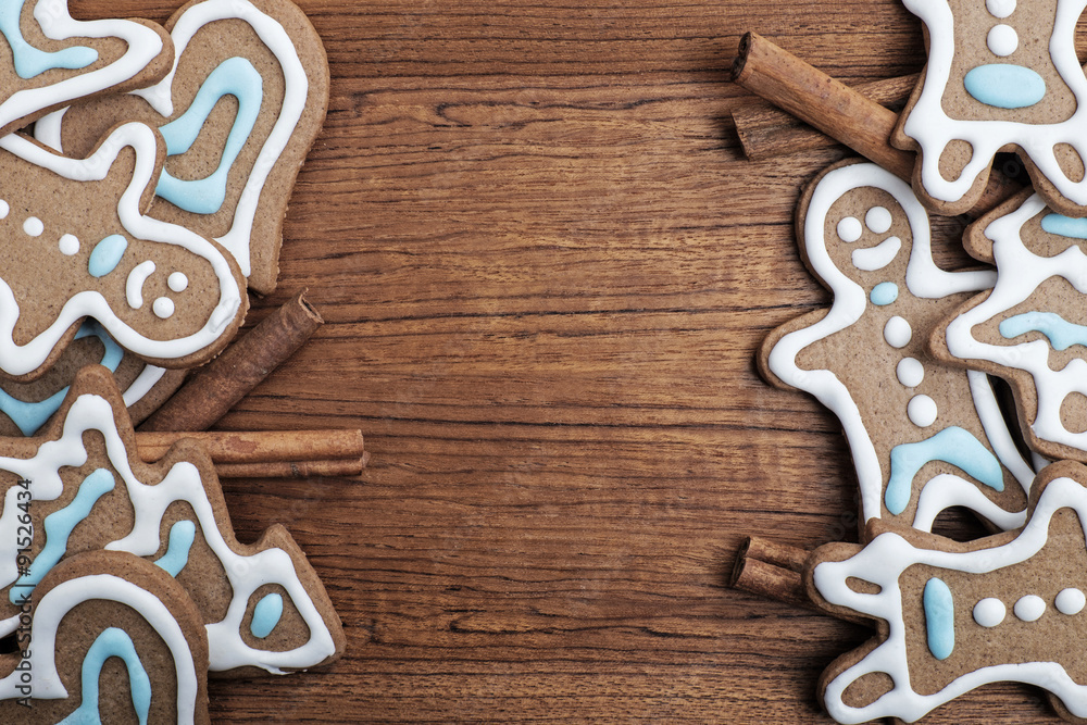 Gingerbread cookies . Gingerbread cookies .