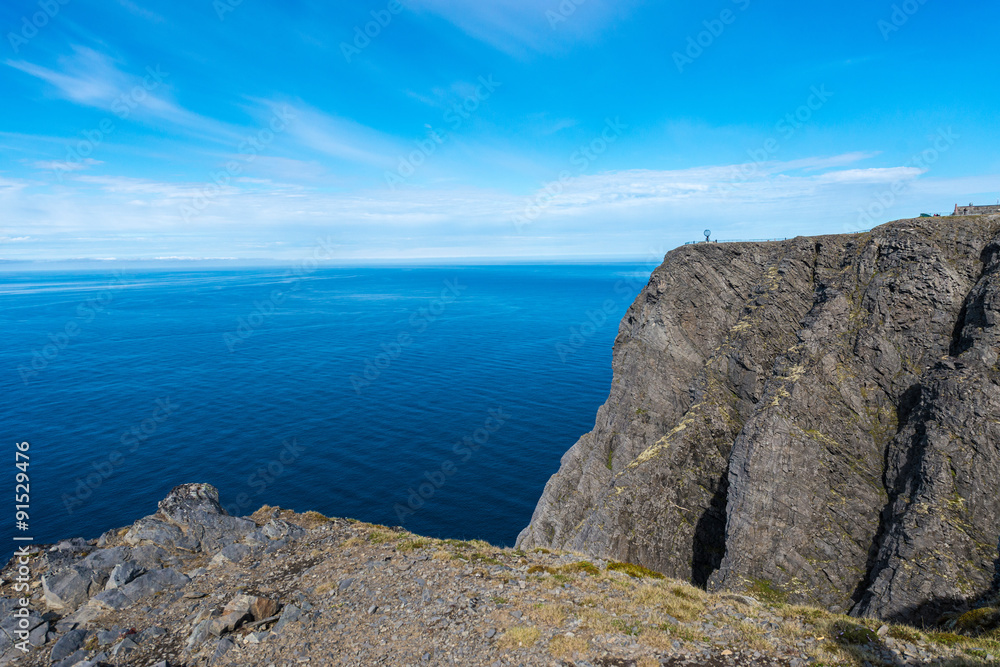 North Cape in Finnmark, Northern Norway.