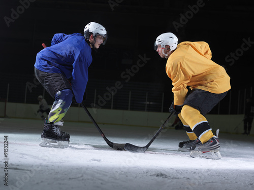 Canvas Print ice hockey sport players