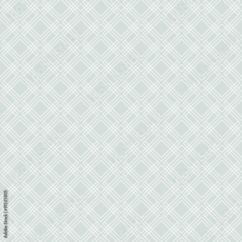 Seamless Abstract Blue and White Pattern