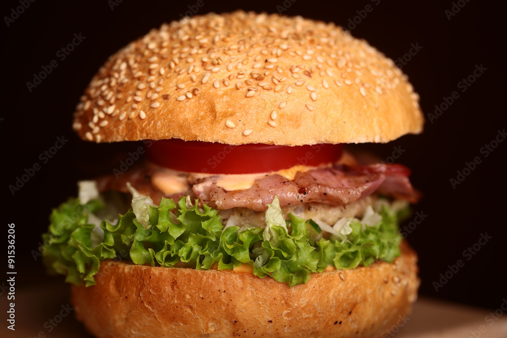 Big fresh burger Big fresh burger