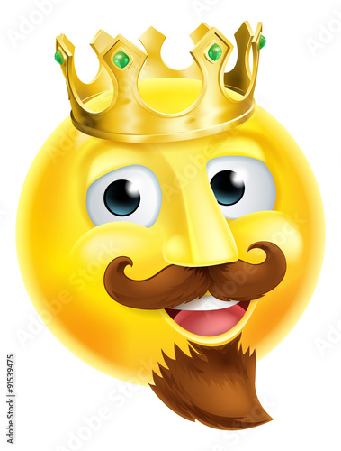 King Emoji Emoticon