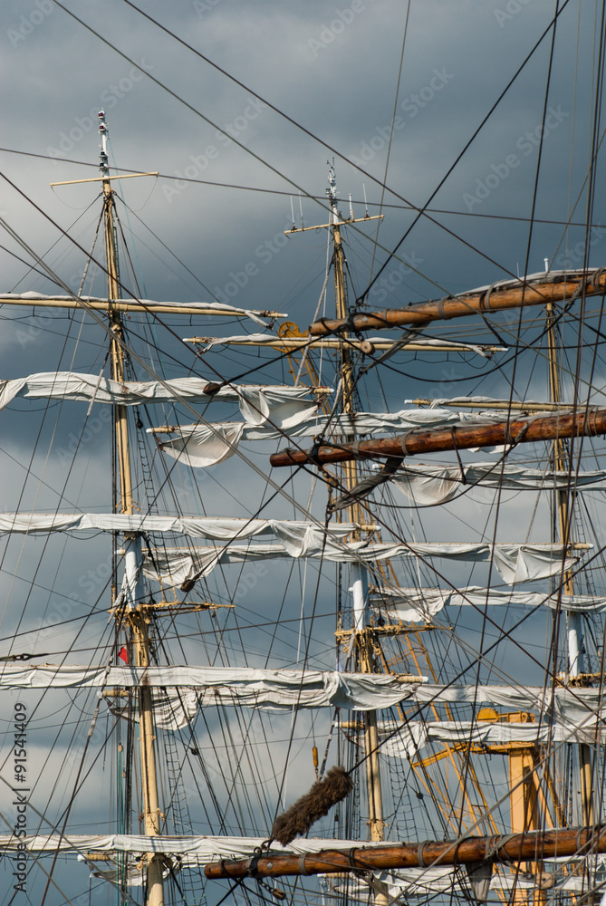 Mâts de voiliers traditionnels