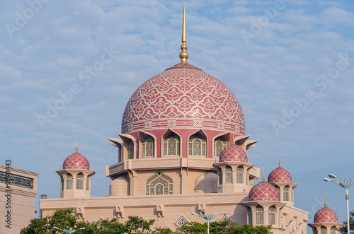 Putra mosque in Putrajaya, Malaysia