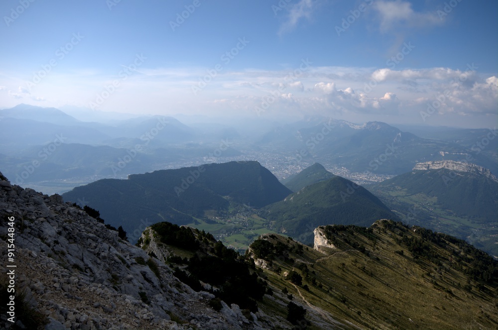 Fototapeta premium Chamechaude - Chartreuse - Isère.