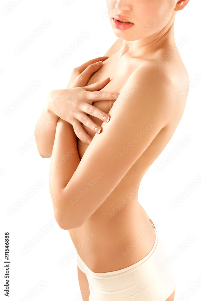 Fototapeta premium Slim woman body