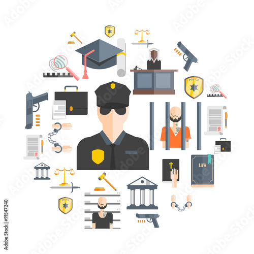 Justice And Punishment Concept 