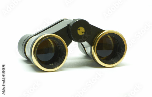 Theater black binoculars