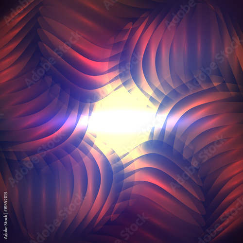 Shining cosmic abstract background