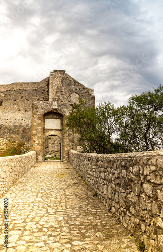 Canvas Print Castel San Pietro Romano (Roma) La Rocca dei Colonna
