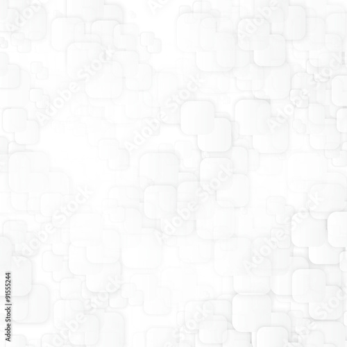 Vector white squares. Abstract background